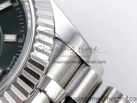 0512 UrbanStyle Sky-Dweller 326934 904L SS ZF 1:1 Best Edition Green Dial on SS Jubilee Bracelet A 1486